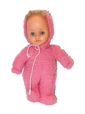 Ancienne poupée rose Esquimau