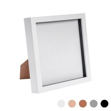 1x Blanc 8" x 8" Cadre de