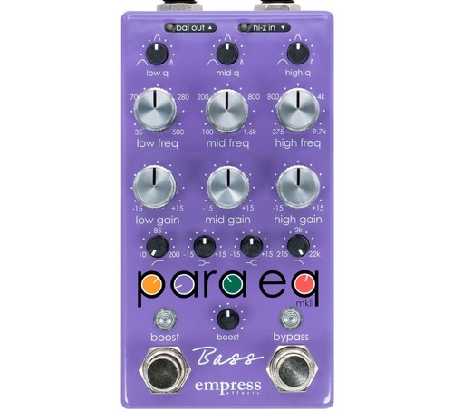 Empress effects bass paraeq - empress,