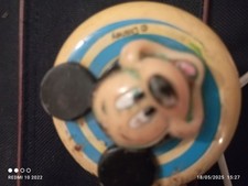 Vintage Sonette Mickey de Vélo Mécanique Ancienne En Métal Fonctionnel