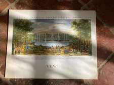 Menu paquebot France Dîner de Gala septembre 1963 chef Joseph Ropars