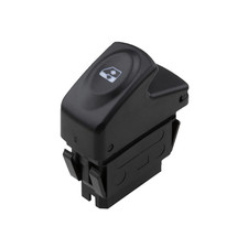 Bouton de lève vitre noir avant gauche ou droit Clio 2 Megane Kangoo ou Scenic