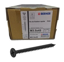 BERNER 1000 Vis Plaque de