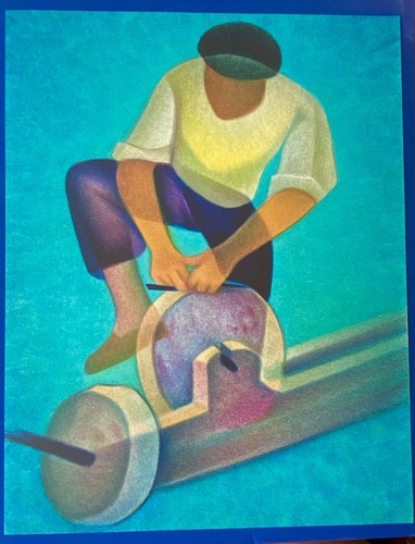 Superbe rare lithographie - superbe,
