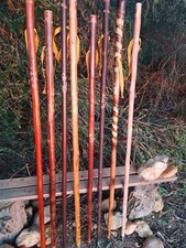 Bâton de marche en bois de châtaignier 