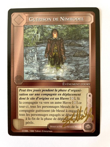 Carte neuve signée - signÉe,