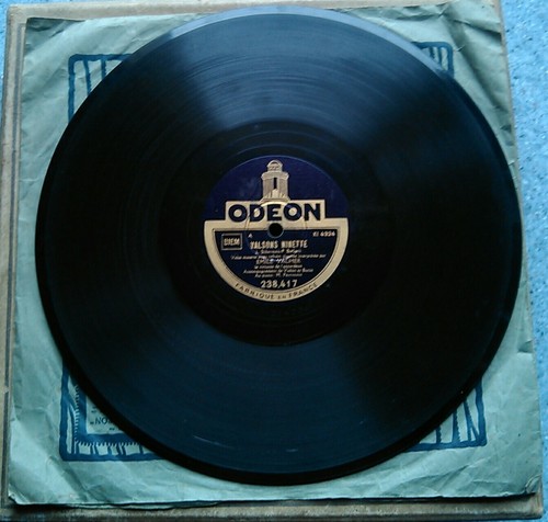 Ancien disque aiguille - disque,
