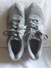Asics grey with white sz 9