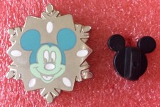 T09 Pins Personnage DISNEY Flocon de Neige MICKEY MOUSE pin trading hidden