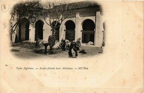 Cpa algeria types - algeria,