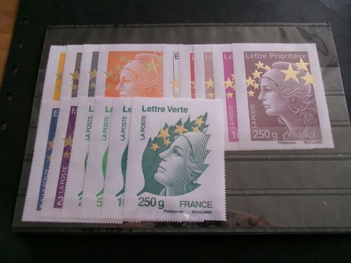 Lot timbres maxi - maxi, marianne