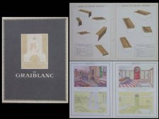 CATALOGUE LE GRAIBLANC -1925- BRIQUE EMAILLEE, ARCHITECTURE, DONAT ALFRED AGACHE