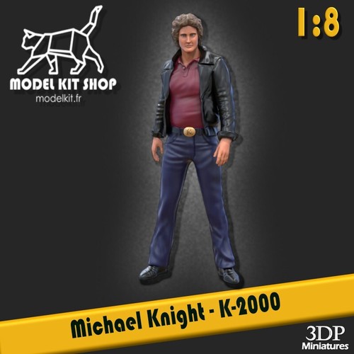 Figurine michael knight - 1:8,