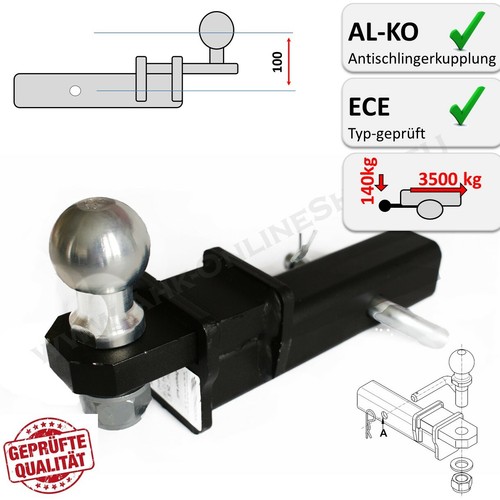 Attelage remorque - attelage, 2“