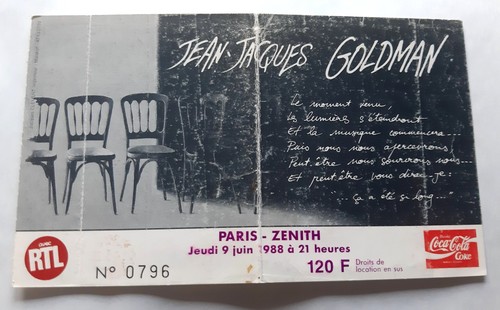 Ticket billet used - ticket,