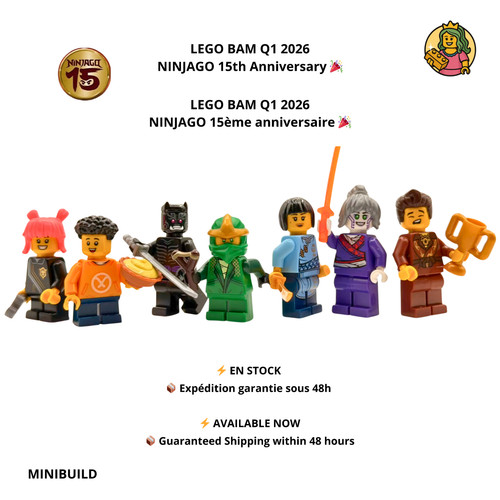 Lego minifigures bam 2026 - lego,