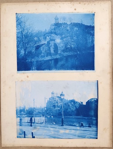 Rare paire cyanotypes - rare,