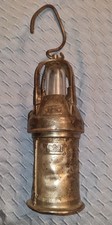 Lampe mineur ancienne laiton