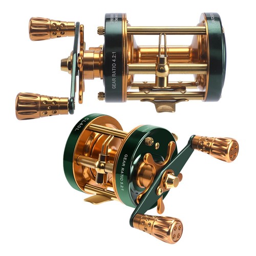 Moulinets pêche la - de, à