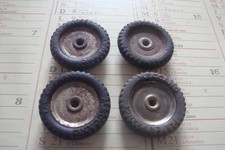 X34/5    / LOT MECCANO VINTAGE ROUE X4