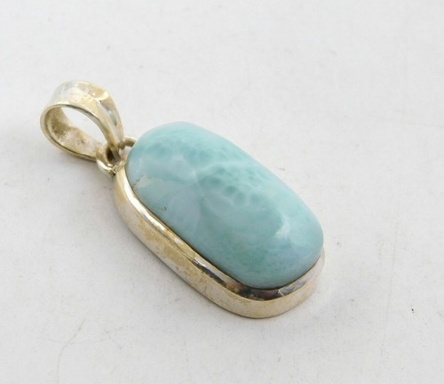 Pendentif larimar naturel - en,