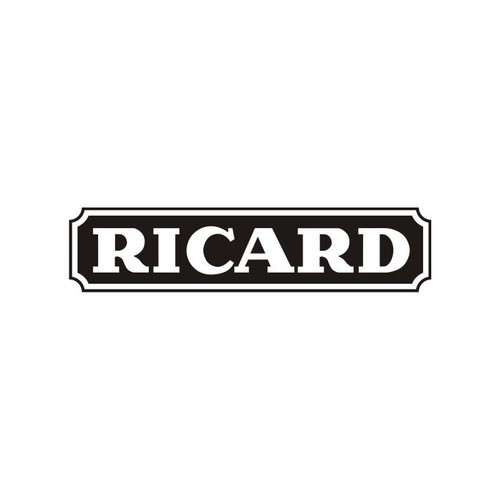 Autocollant ricard noir - autocollant,