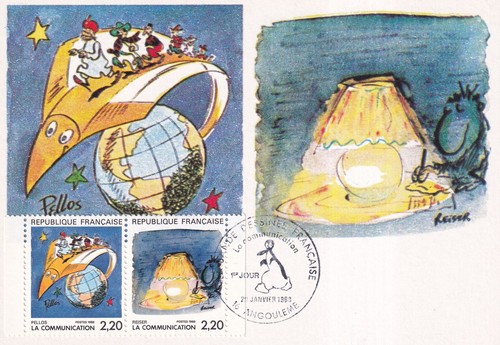 Carte postale 1er - , jour