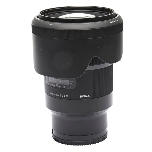 Objectif sigma 4 - 50, dg