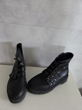 Bottines montantes simili cuir