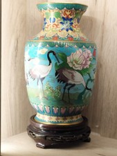  Grand Vase Cloisonné ,Forme