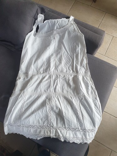 Chemise ancienne bretelles - chemise,