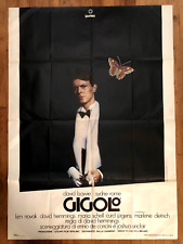 Affiche Originale 1978 DAVID BOWIE Gigolo ITALY ORIGINAL MOVIE POSTER 100x140cm