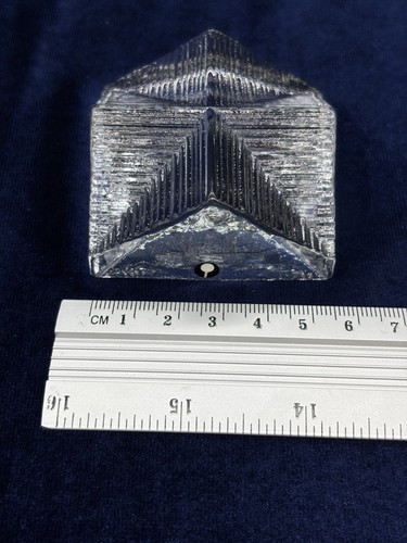 Ancien plat glace verre - à,