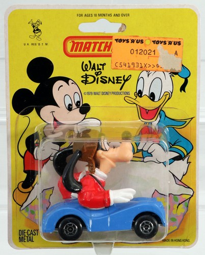 Vintage matchbox goofy - matchbox,