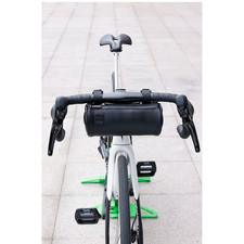 Sacoche de Guidon V��lo 18L Imperm��able Cuir PU avec Acc��s Rapide et Montage