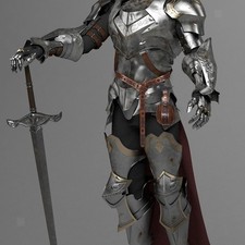 Chevalier médiéval ceinture