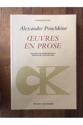 Oeuvres prose drames - en,