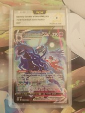 Carte Pokémon Français Sylveroy Cavalier d'Effroi VMAX ASR TG18 PCA 9
