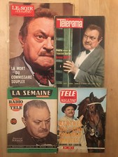 Les 5 dernières minutes - Raymond Souplex -  Lot de 4 revues - BE