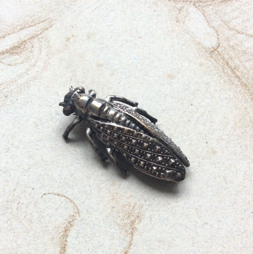 Broche cigale métal bijou - broche,