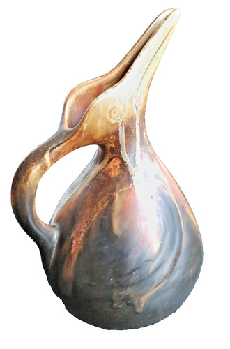 Pichet vase zoomorphe oiseau - vase,