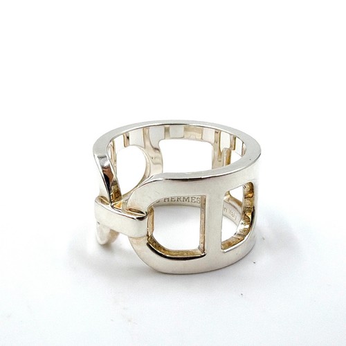 Bague hermès ever chaîne - hermès,