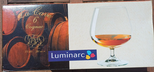 Lot verres à cognac - 6,
