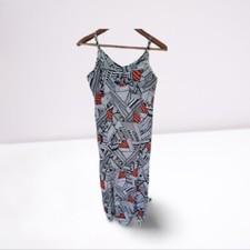 Robe Longue D'été Imprimé Graphique Taille 38