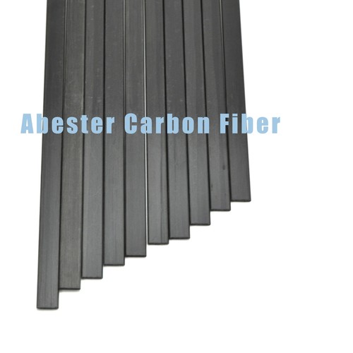 Carbon fiber flat strip - flat, square