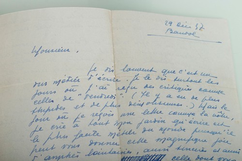 Lettres manuscrites thyde - 2,