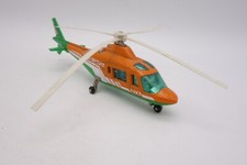 Majorette AGUSTA 109 Alpes Secours Made in France 1/60 Hélicoptère