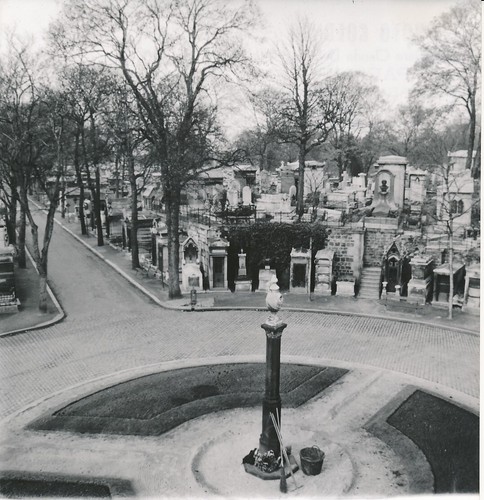 Paris 1935 cimetière - paris,