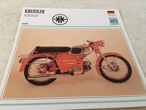 Carte moto kreidler - carte,