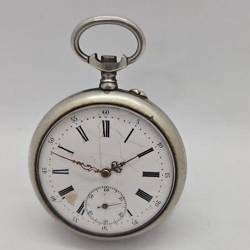 Montre gousset ancienne - , argent